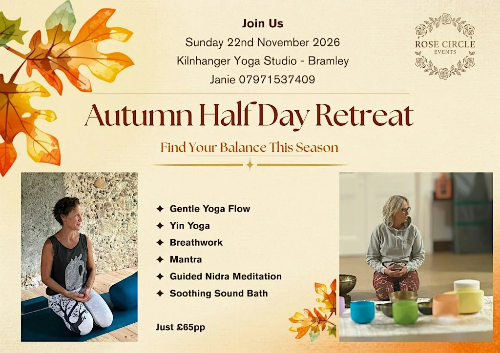 Autumn Half Day Restorative Retreat at KILNHANGER