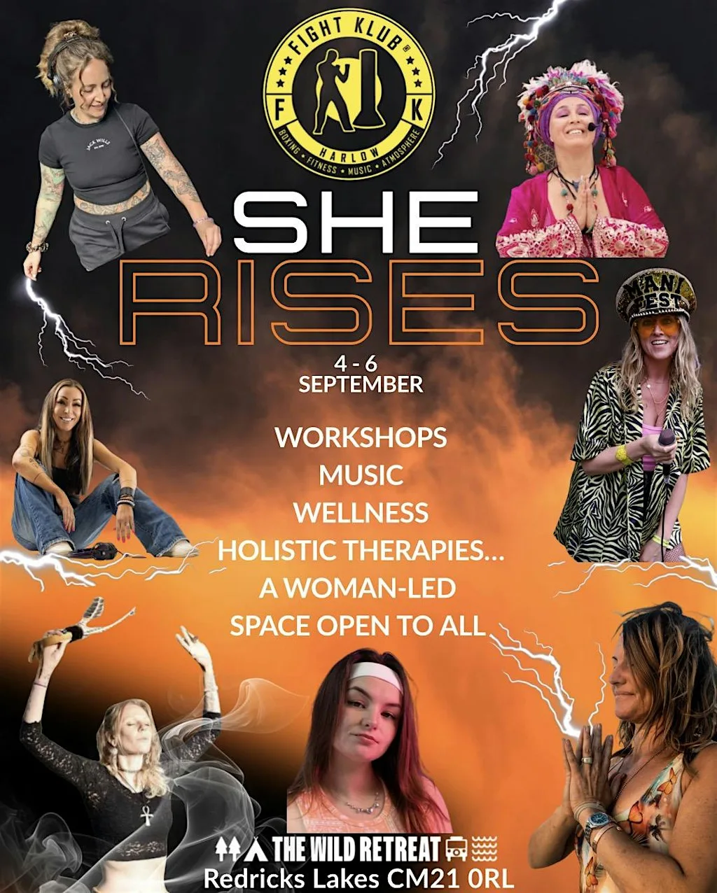 She Rises Festival 2026 at The Wild Retreat