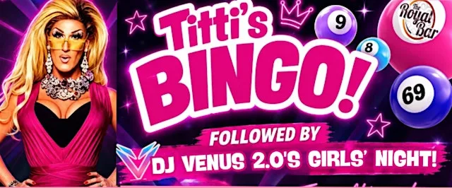 Titti's Bingo: TheRoyal Bar at The Royal Bar