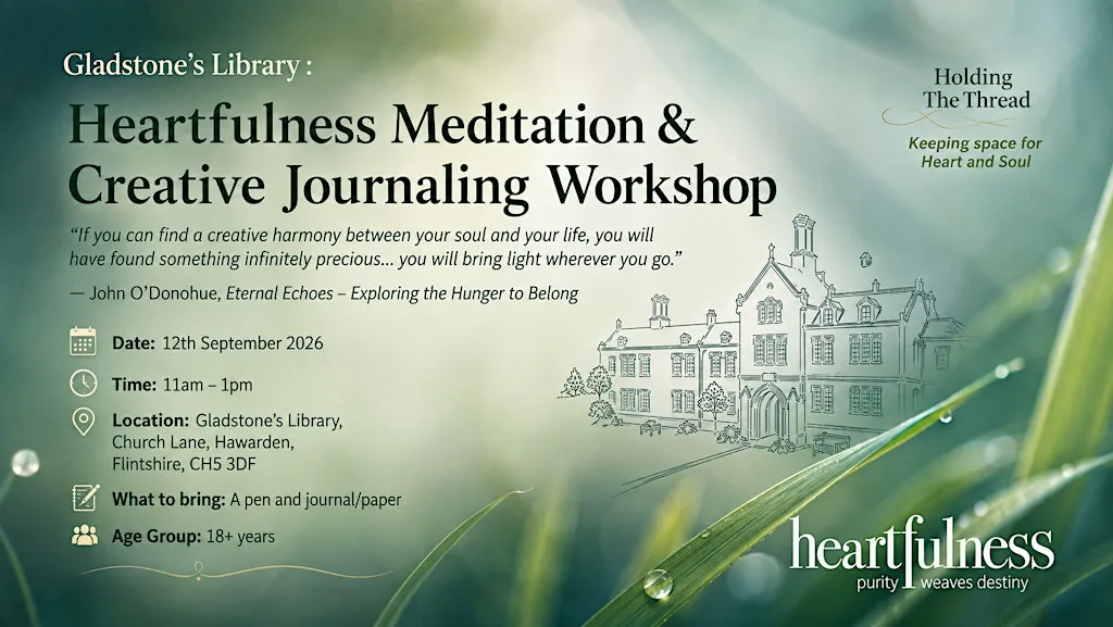 Gladstone's Library : Heartfulness Meditation & Creative Journaling