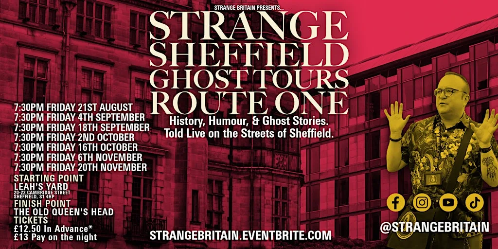 Strange Sheffield Ghost Tours: Route One