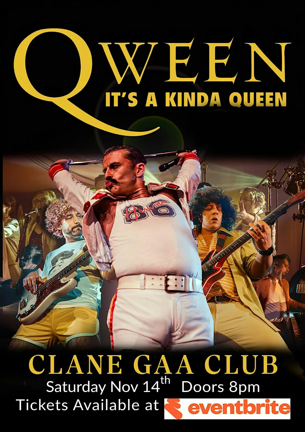 Qween - brought to you by Playing Fields Gigs