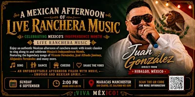 A Mexican Afternoon of Live Ranchera Music in Manchester