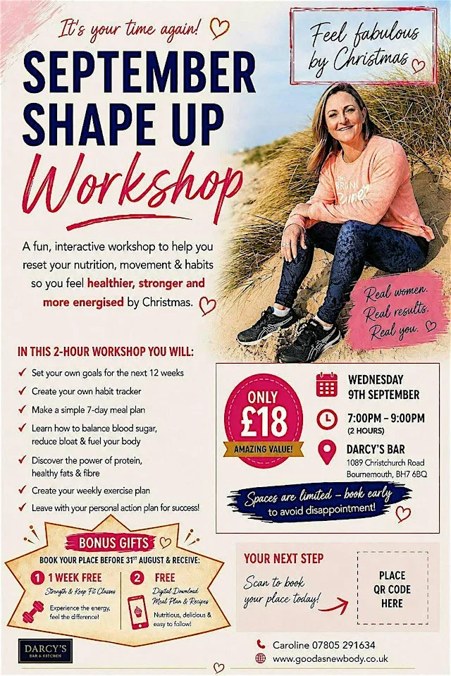 September Shape Up Workshop