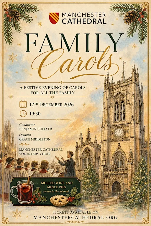 Family Carols 2026 at Manchester Cathedral