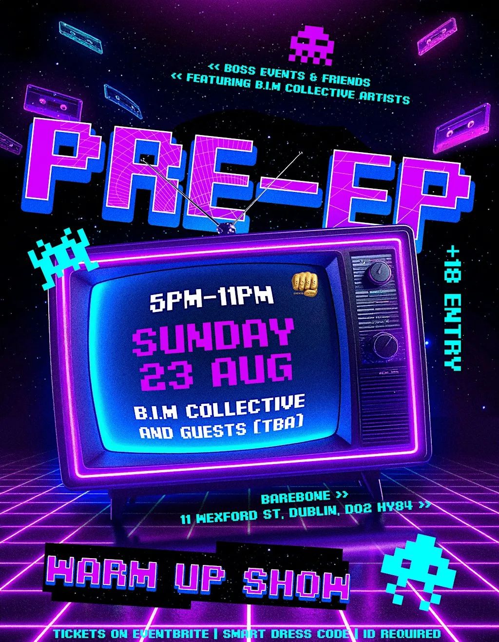 Boss Events & Friends Pre-EP Warm