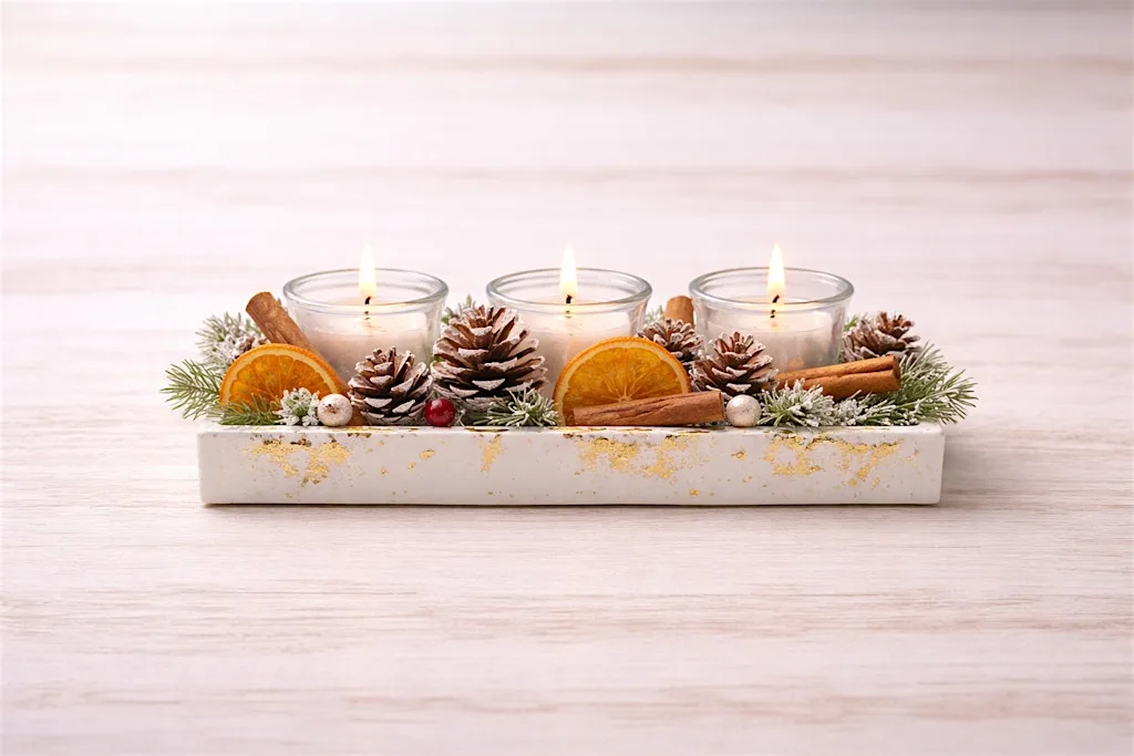 Sip, Pour & Create: Christmas Eco Resin Centrepiece at The Victoria Arms, Binfield