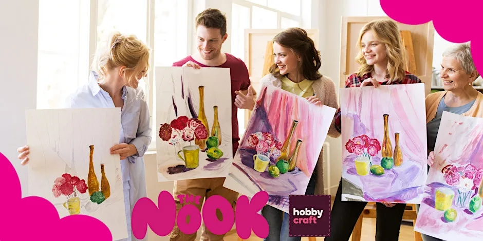 Hobby Craft Presents- An Introduction to Watercolours at The Nook Aberdeen