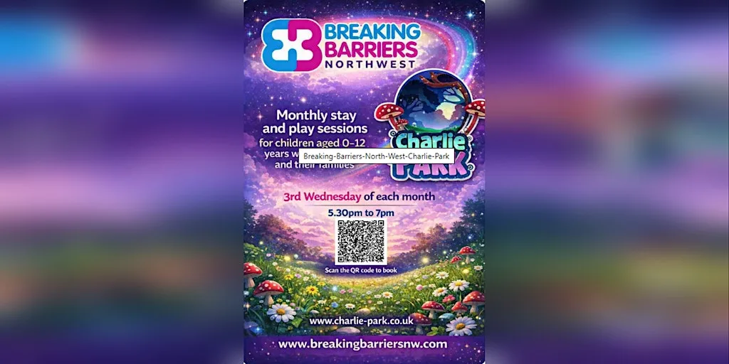 Breaking Barriers North West Monthly Stay and Play Session at Charlie Park