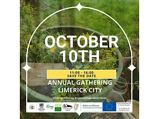Autumn Gathering Limerick and Launch of Community Gardens & Allotments Week