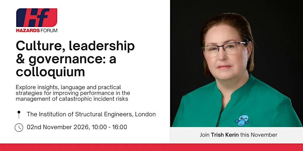 Culture, leadership & governance: a colloquium at The Institution of Structural Engineers