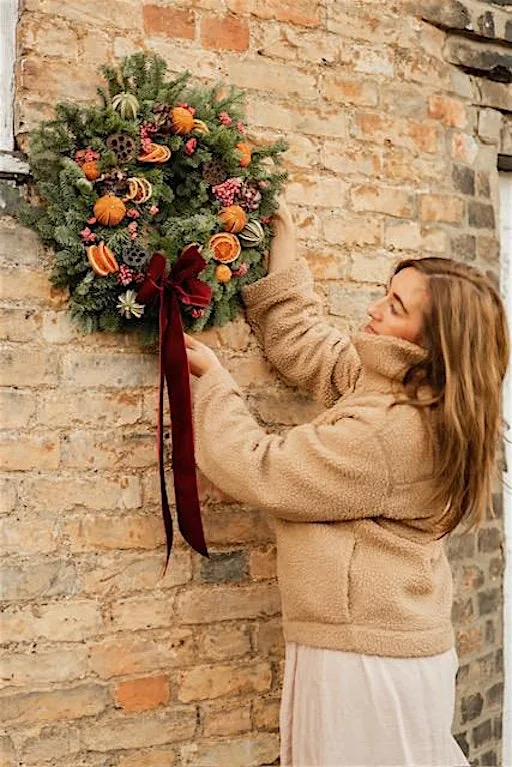 Christmas Wreath making Workshop at Willow Grange Farm Thursday 3rd Decembe at Willow Grange Farm Shop and Cafe