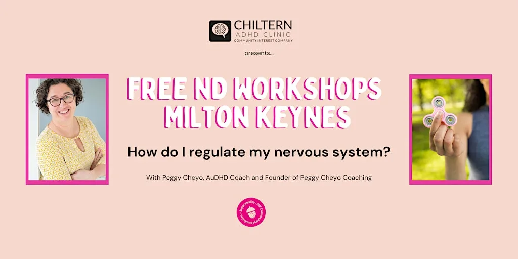 How do you regulate your nervous system? Free ND Workshop #3 at The Old Bath House & Community Centre