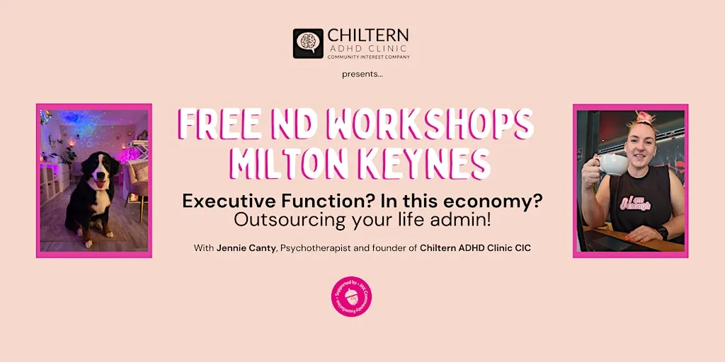Executive Function? In This Economy? Outsourcing Your Life Admin! at The Old Bath House & Community Centre