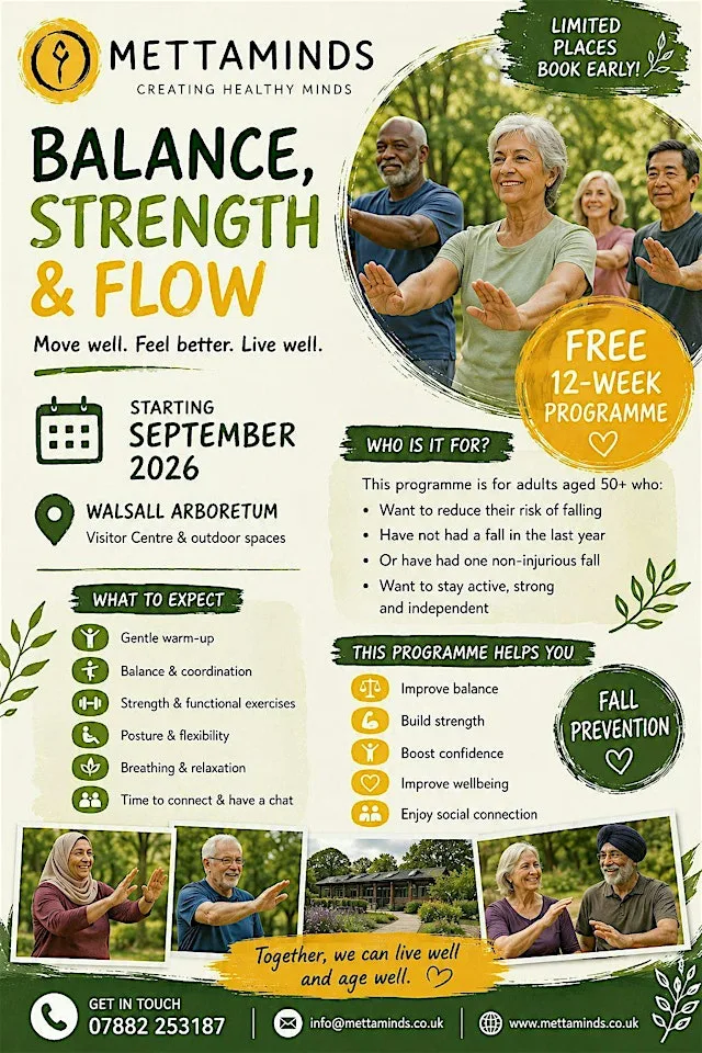 Strength and Flow: Tai chi based programme