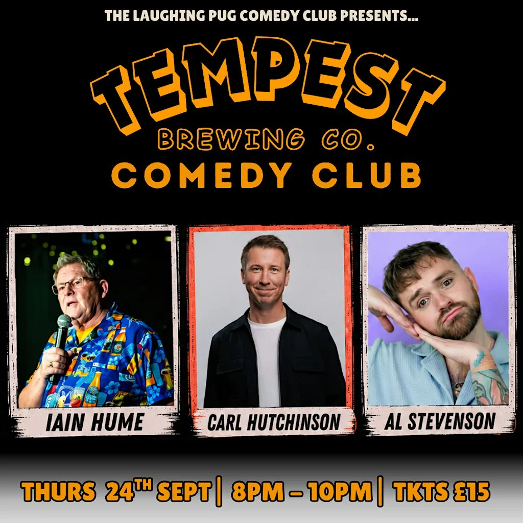 Tempest Brewing Comedy night | Carl Hutchinson