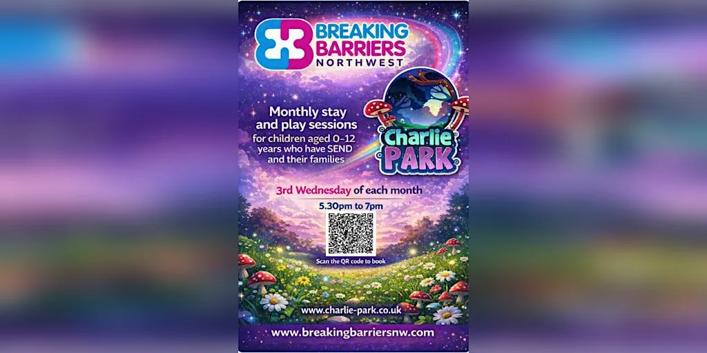 Breaking Barriers North West Monthly Stay and Play Session at Charlie Park