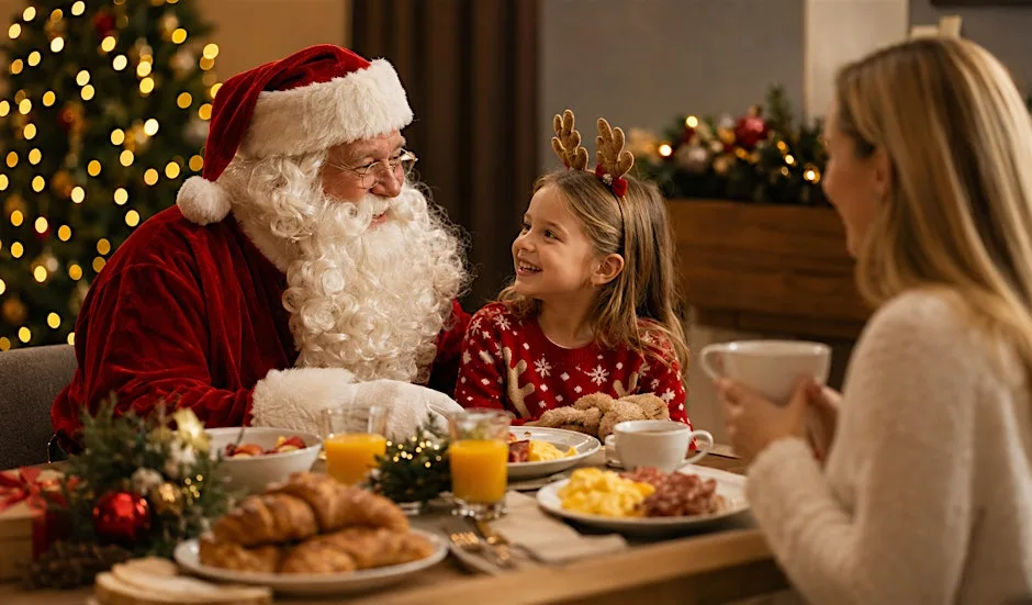Breakfast with Santa at Holiday Inn Nottingham