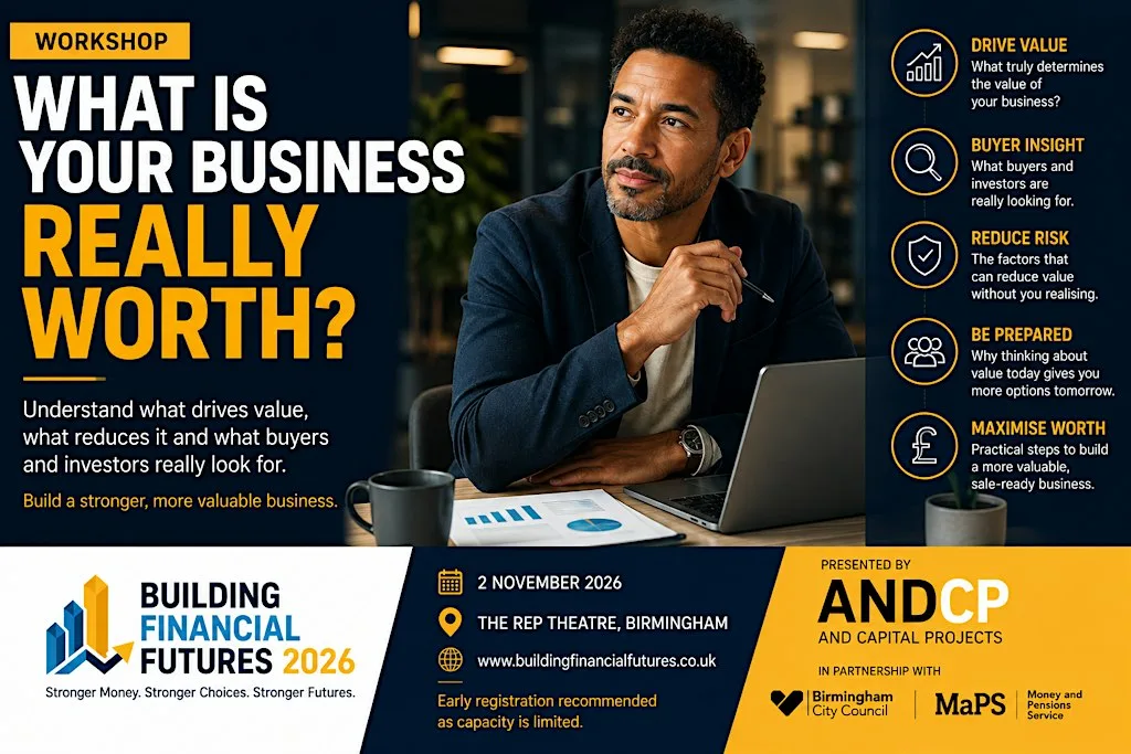 What Is Your Business Really Worth? at Birmingham Repertory Theatre