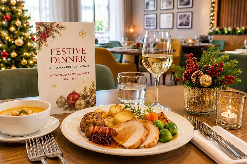Festive Dinner at Holiday Inn Nottingham