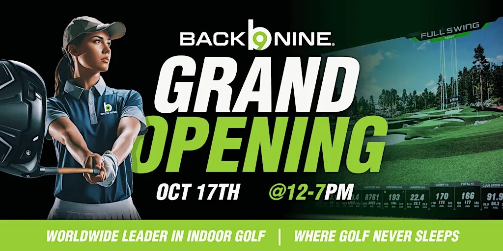 Back Nine Golf - Grand Opening