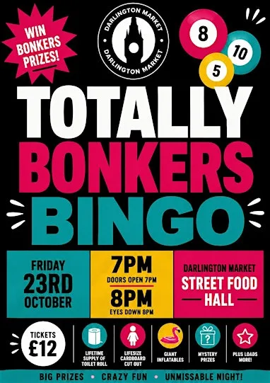 Totally Bonkers Bingo