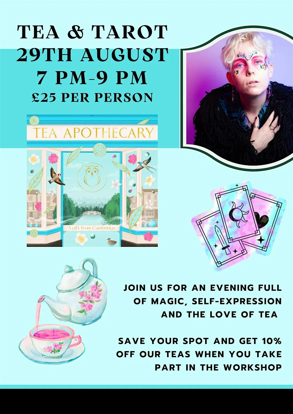 Tarot and Tea at the Tea Apothecary