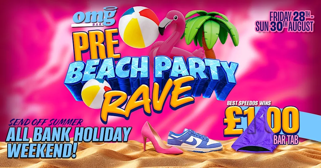 PRE-BEACH PARTY RAVE️ ☀️