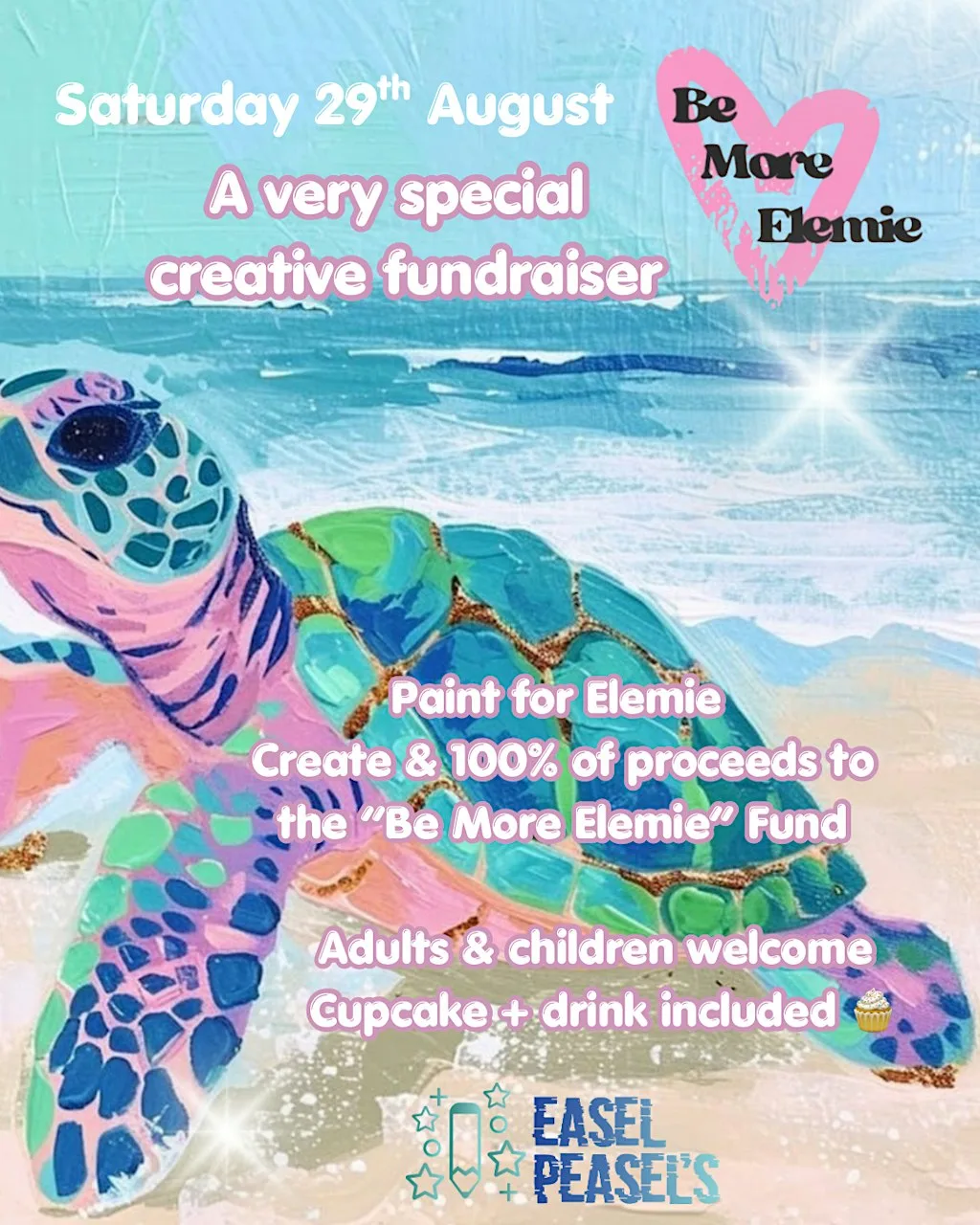 Paint & Create - Be more Elemie at Staniforth works