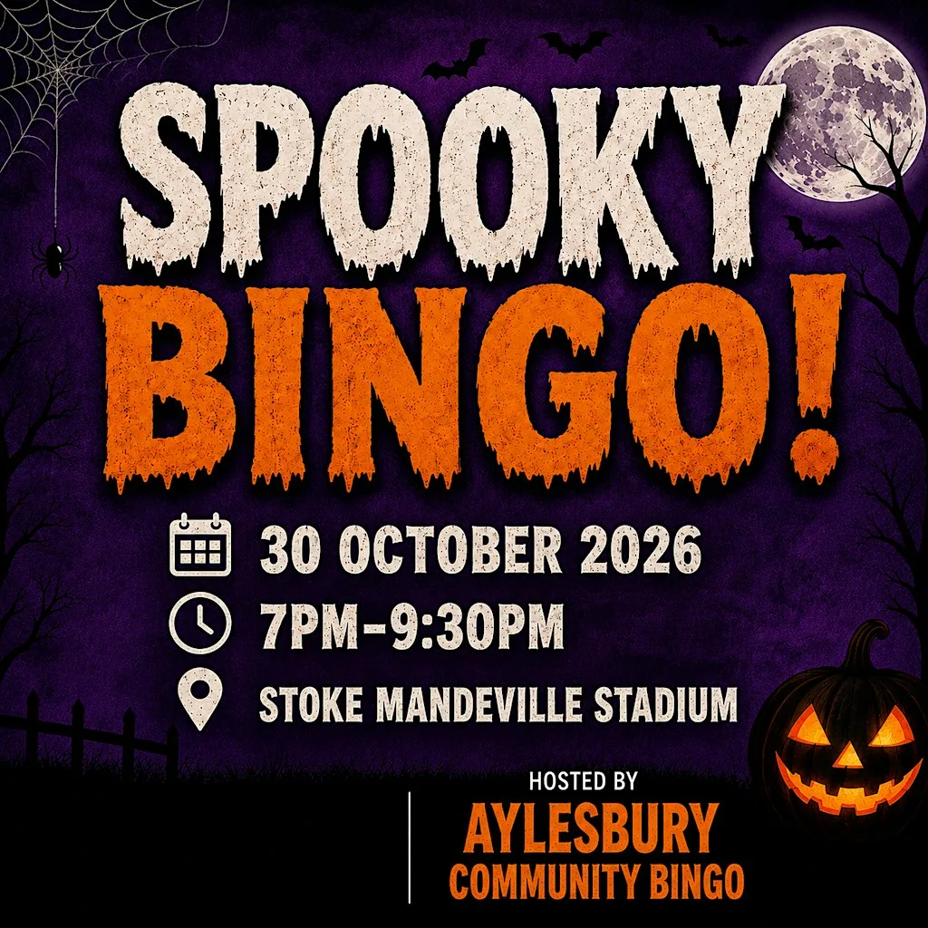Spooky Bingo at Stoke Mandeville Stadium
