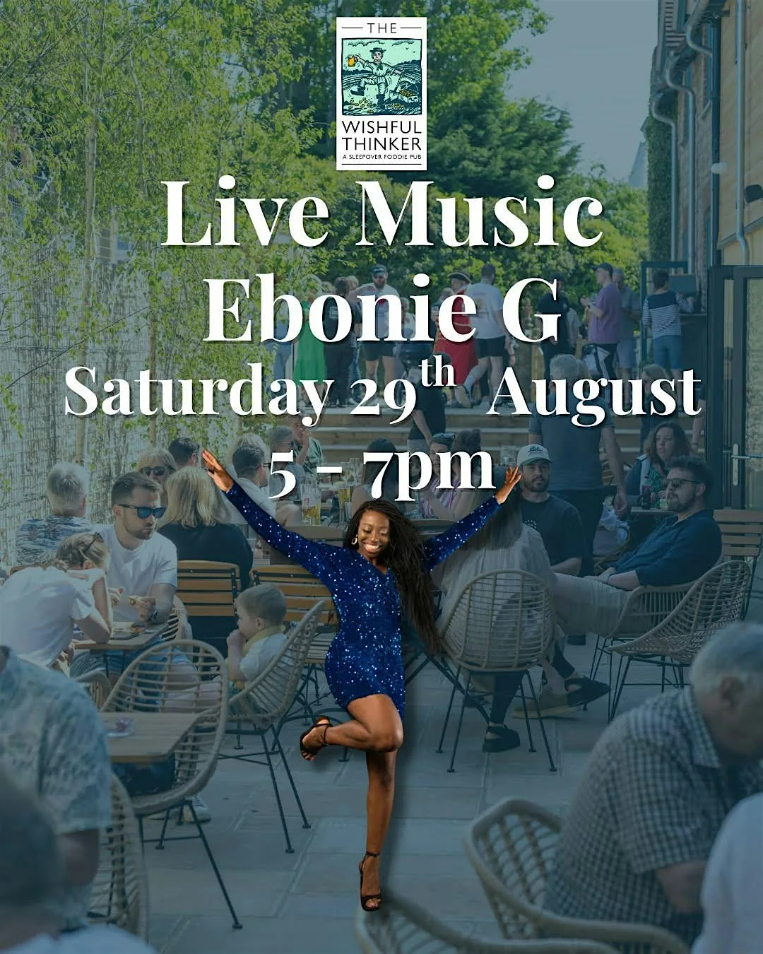 Live Music With Ebonie G at The Wishful Thinker