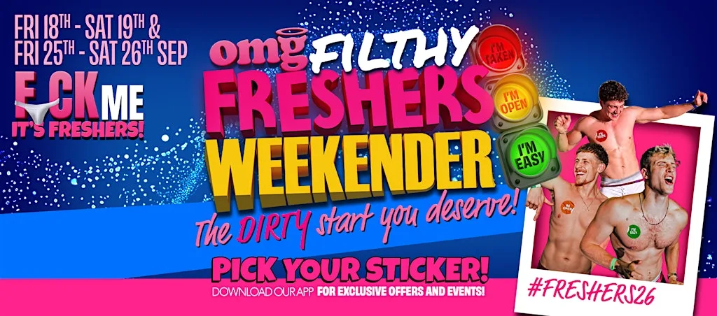F*CK ME IT'S FRESHERS!