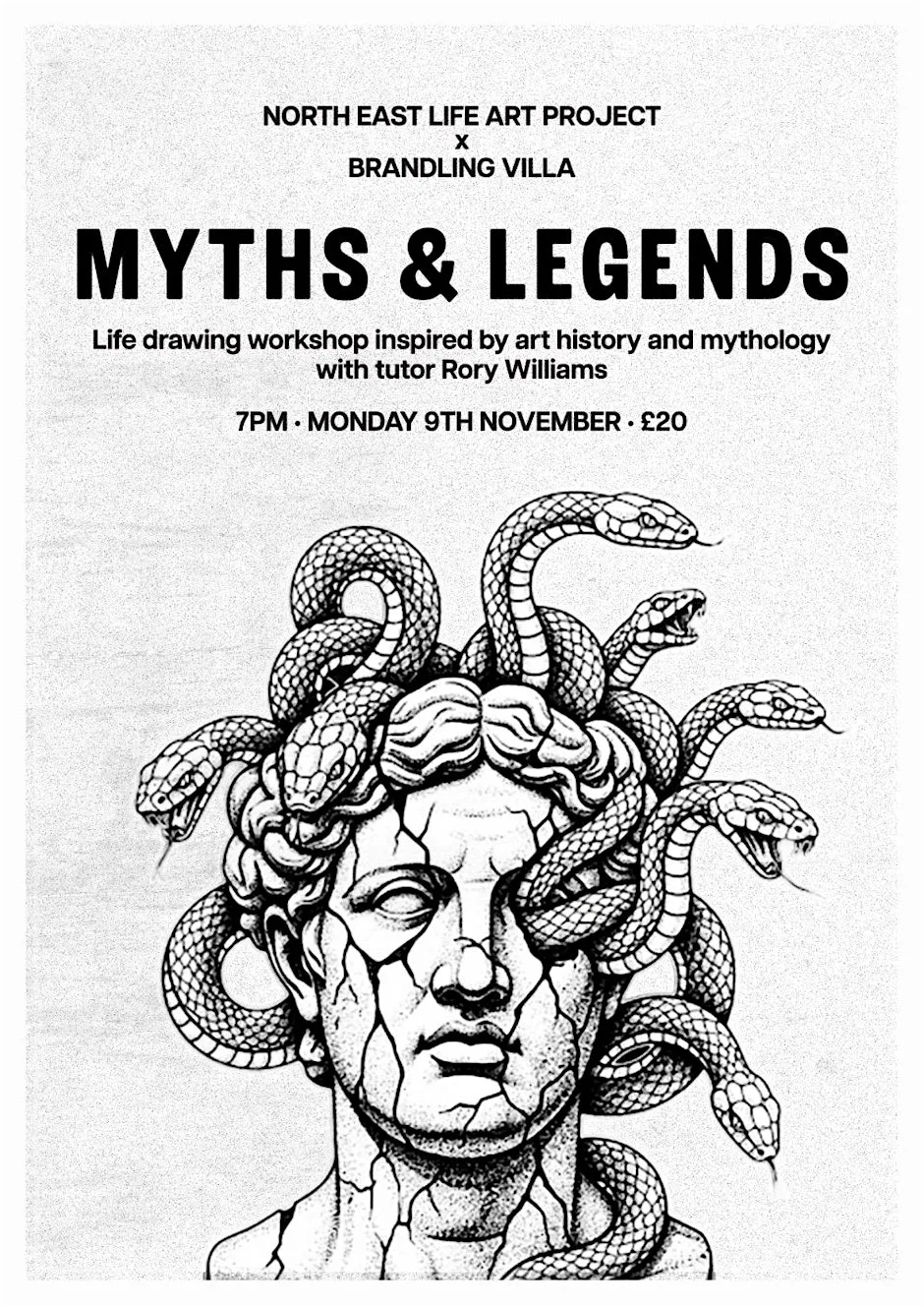 Myths & Legends drawing at The Brandling Villa at The Brandling Villa