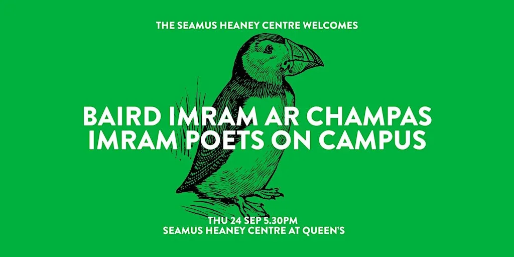 BAIRD IMRAM AR CHAMPAS / IMRAM POETS ON CAMPUS