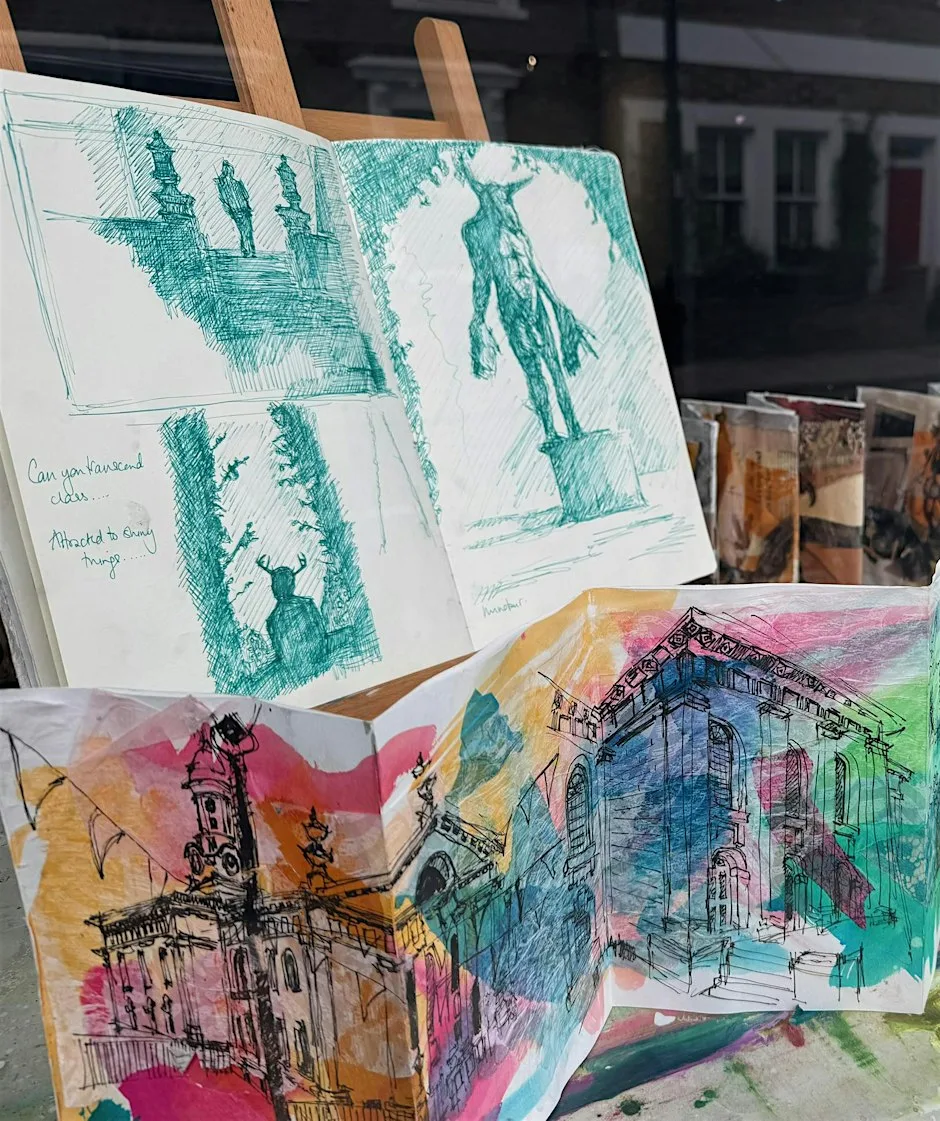 Develop Your Sketchbook Practice Workshop at RuptureXIBIT
