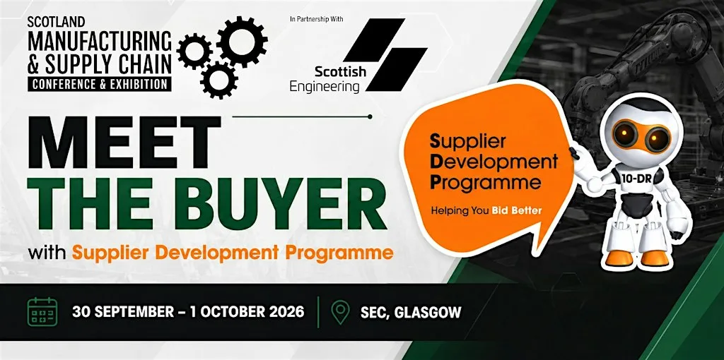 Meet the Buyer Zone | Scotland Manufacturing & Supply Chain Conference 2026 at Scottish Event Campus