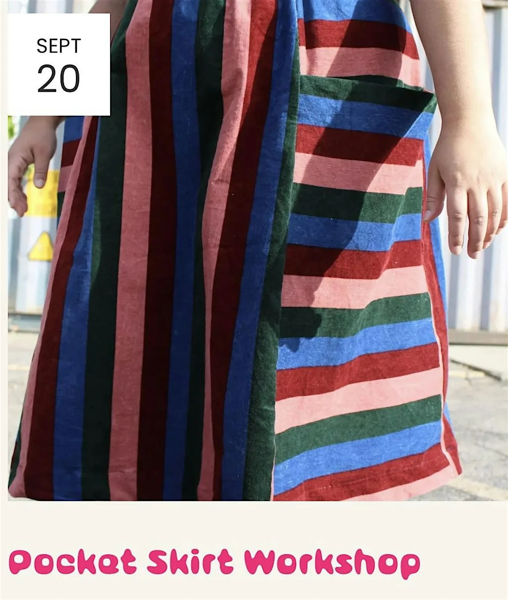 Sew your own Pocket Skirt at ArtSpace