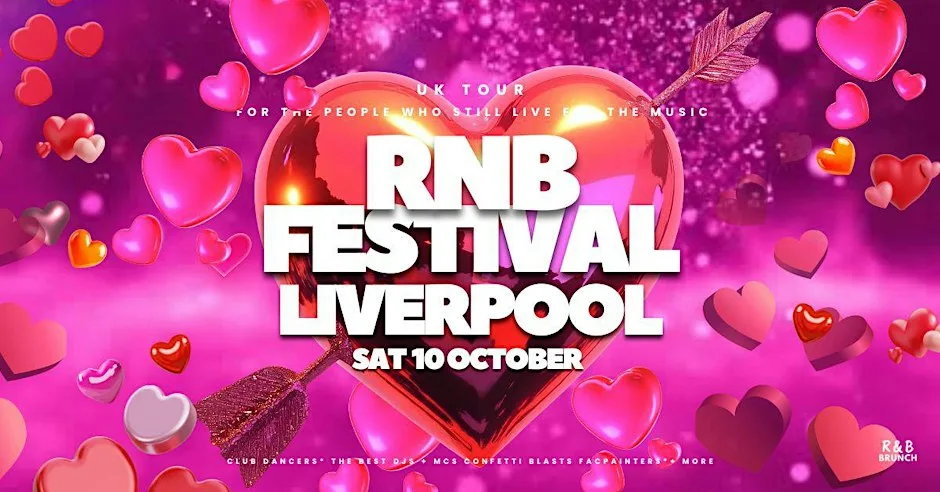 RNB Festival Liverpool 2026: (October 10) at Deluca's, Liverpool