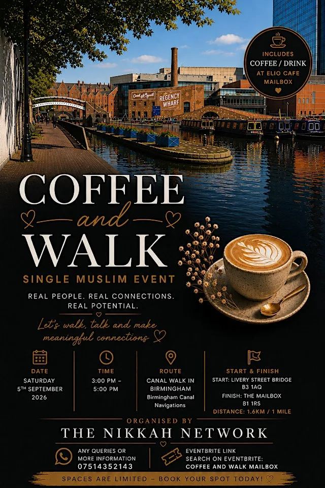 Single Muslim - Mailbox Coffee and Walk