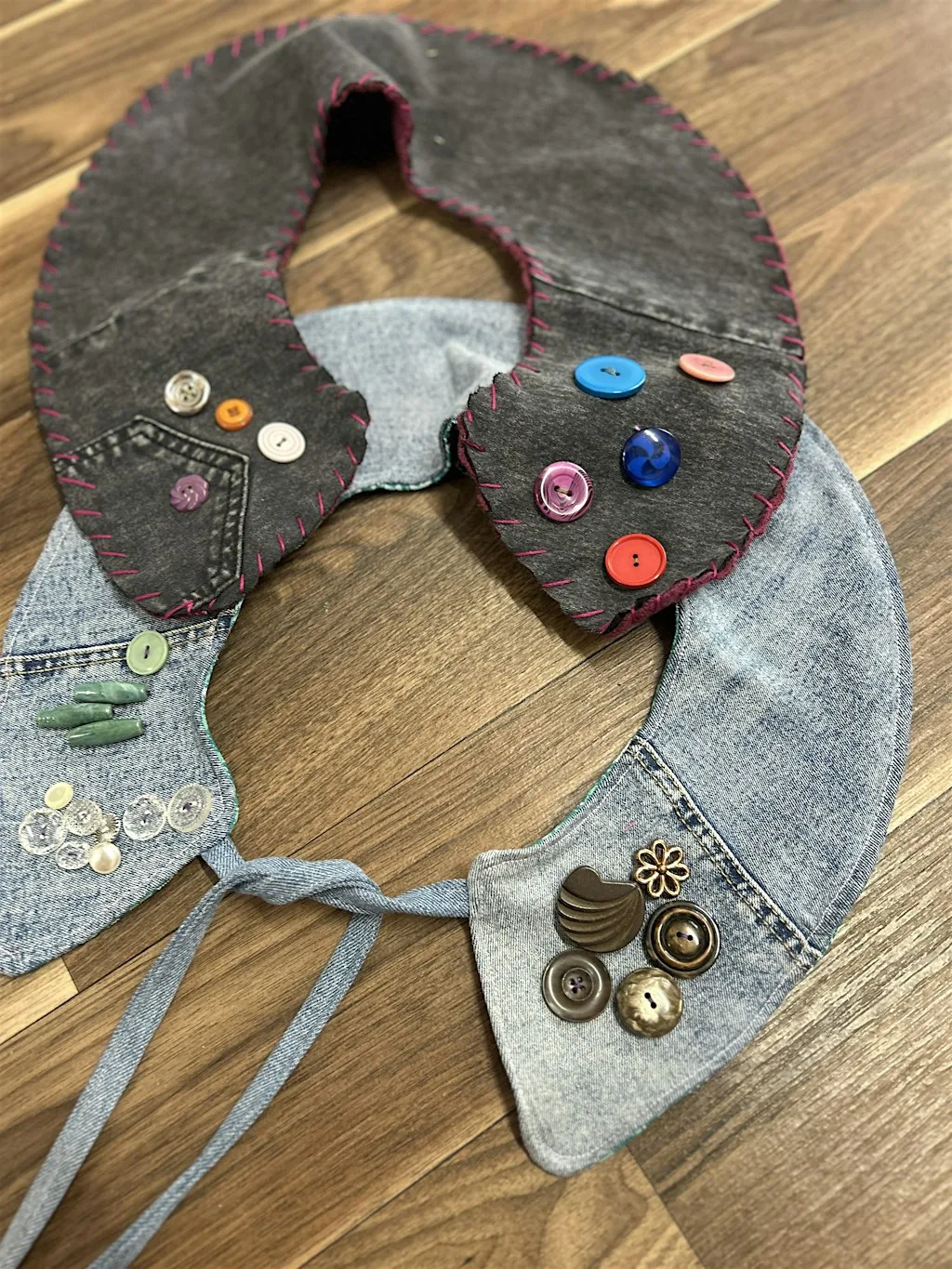 Make a Statement Collar: Denim, Buttons & Drinks | Textile Week at The Button Warehouse - Button Entertainment Ltd