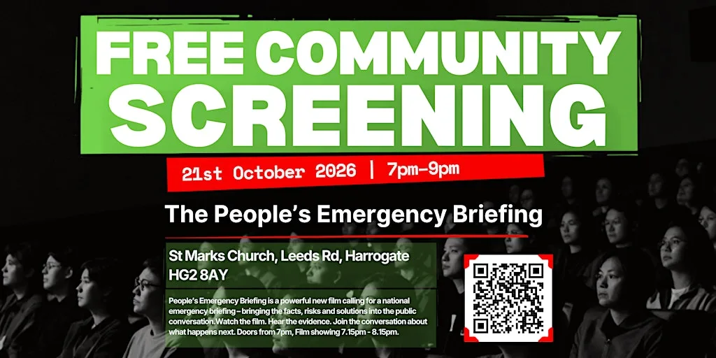 The People’s Emergency Briefing: A Free Community Film Screening at St Mark's Church