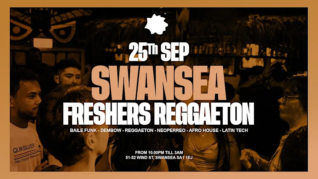 Intirave Swansea| FRESHERS | Reggaeton at Bambu at Bambu Beach Bar