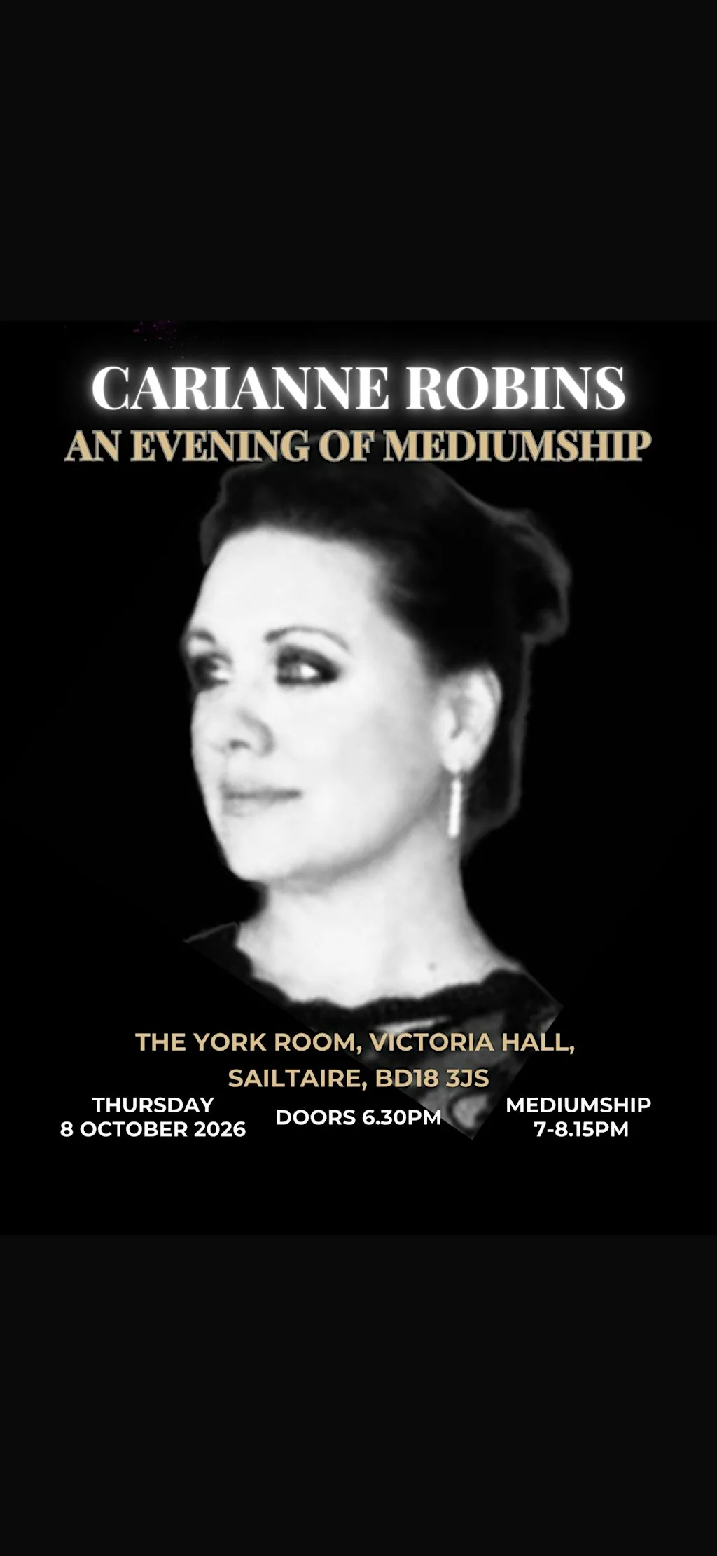 Evening of Mediumship at Victoria Hall