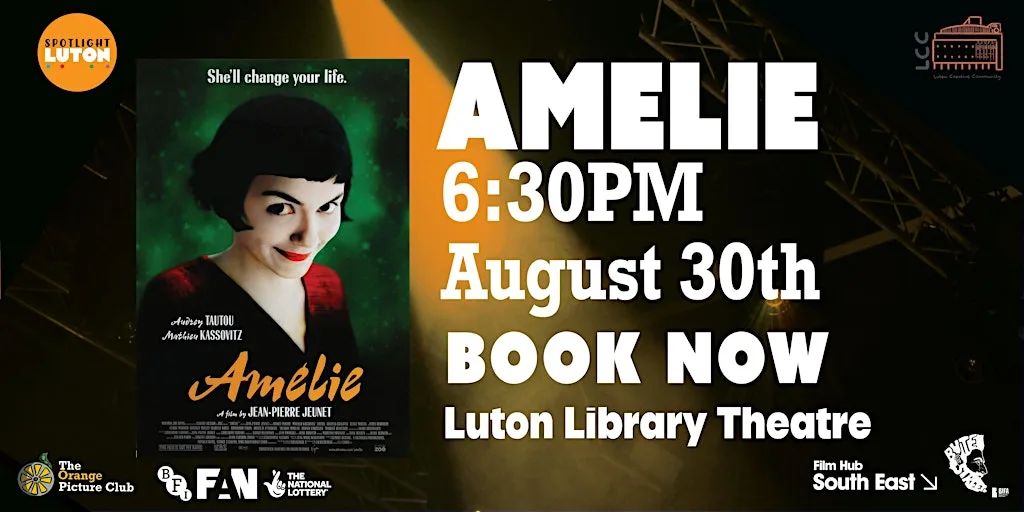 Amelie [15] presented by Spotlight Luton at Luton Library Theatre