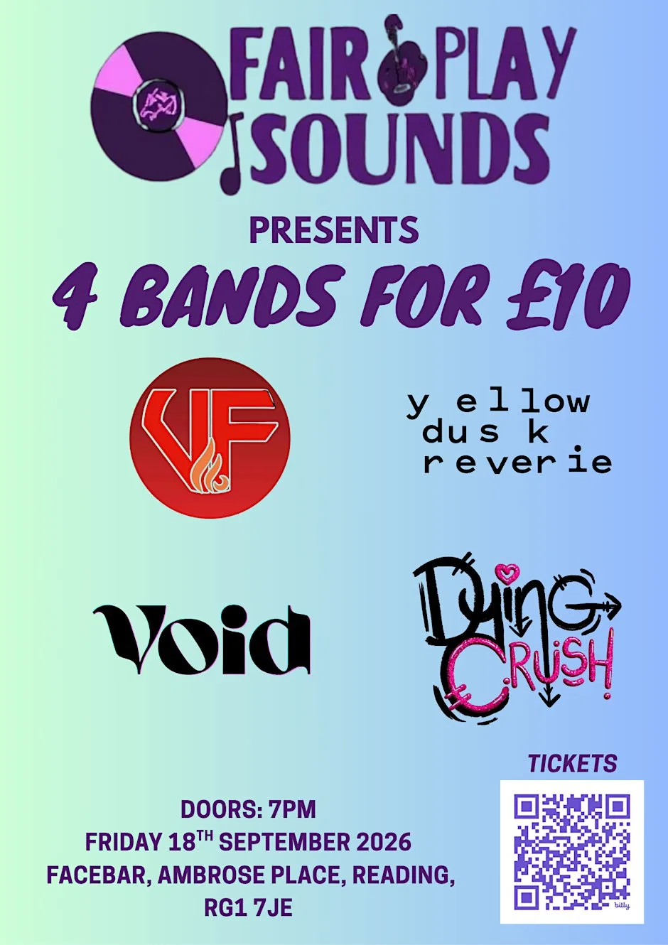 Fair Play Sounds Presents at The Face Bar
