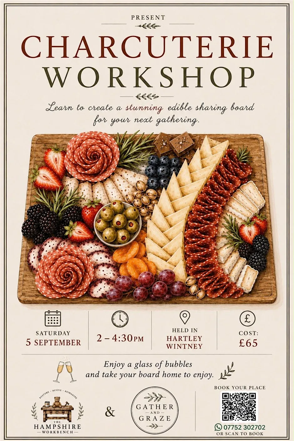 Charcuterie Workshop at The Hampshire Workbench