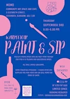WATERCOLOUR PAINT AND SIP