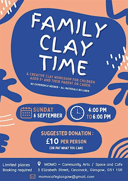 FAMILY CLAY TIME at MoMo Space