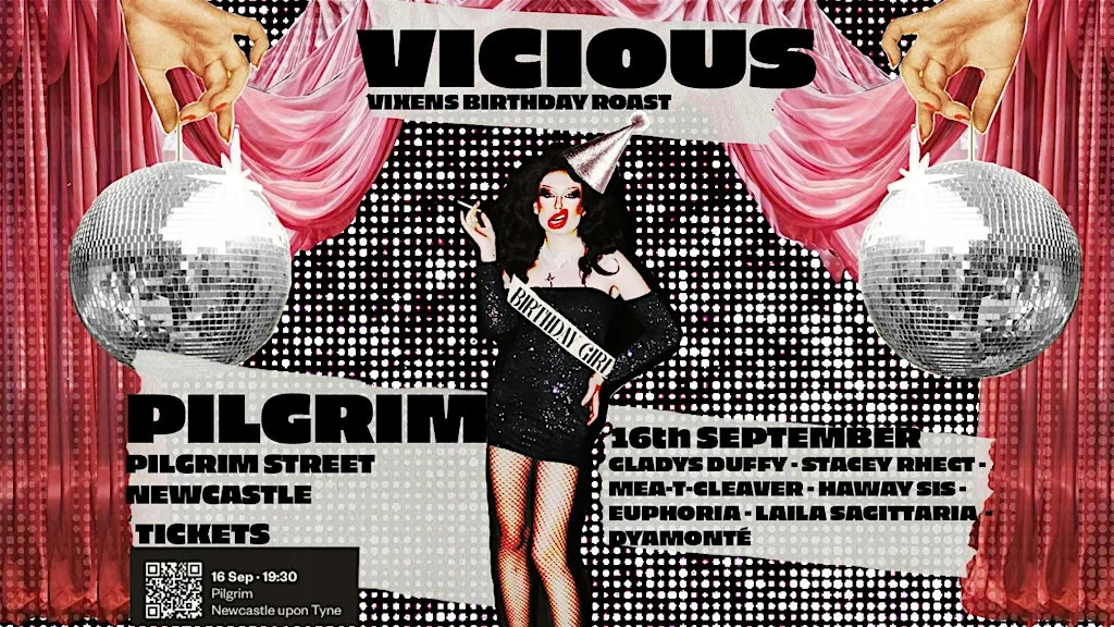 VICIOUS- Vixens birthday roast at Pilgrim