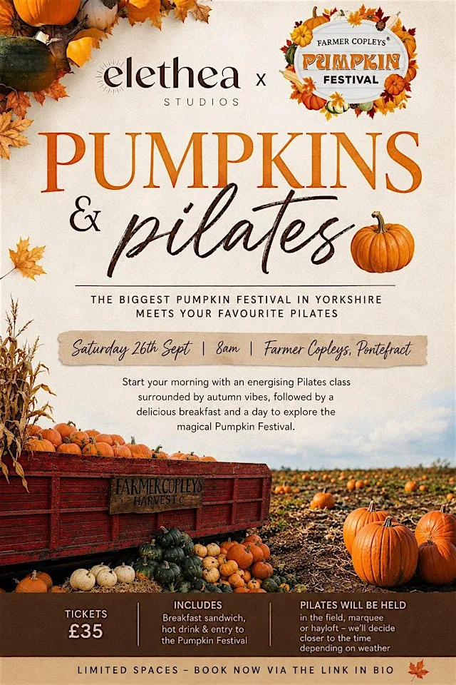 Pumpkins & Pilates at Farmer Copleys